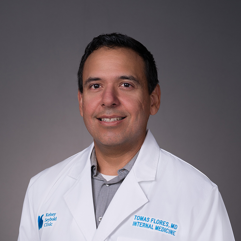 Tomas Flores, III, MD practices Internal Medicine in Katy