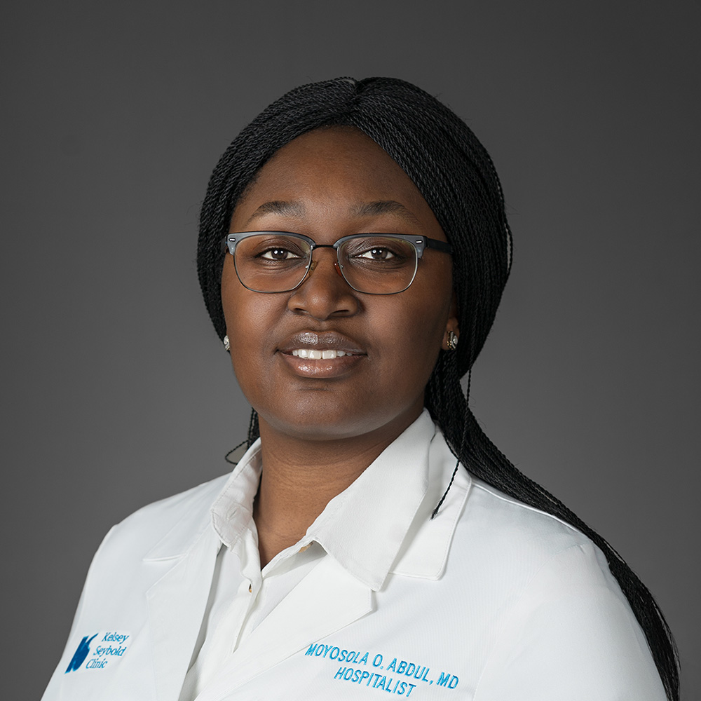 Moyosola Abdul, MD practices Hospitalist in Houston