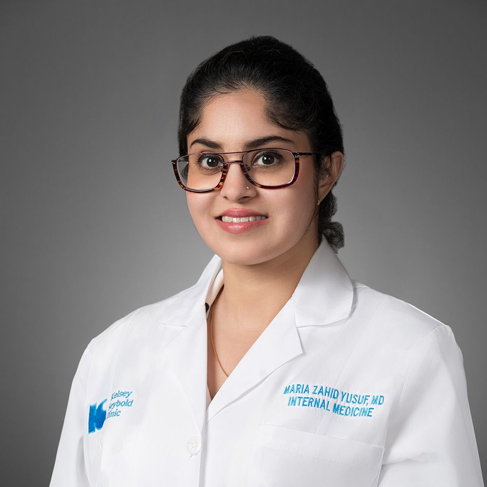 Maria Zahid Yusuf, MD practices Hospitalist in Webster