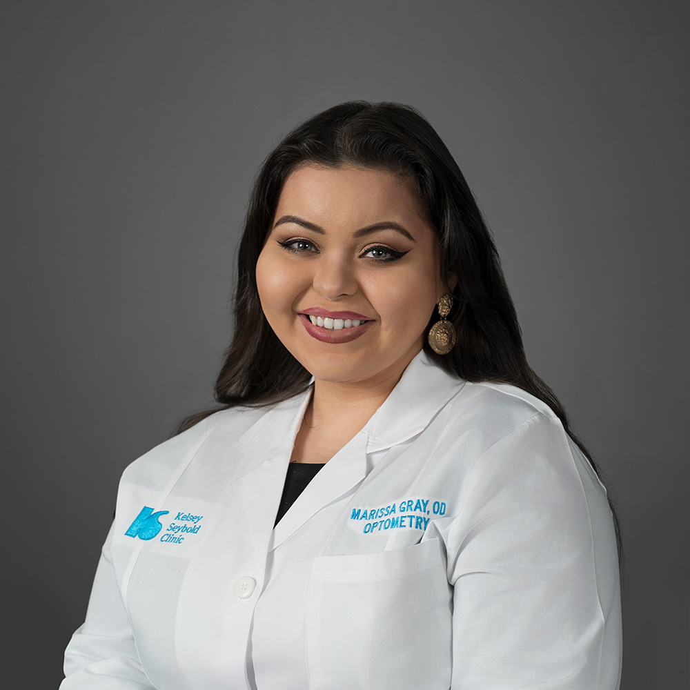 Marissa E. Gray, OD practices Therapeutic Optometry in Humble