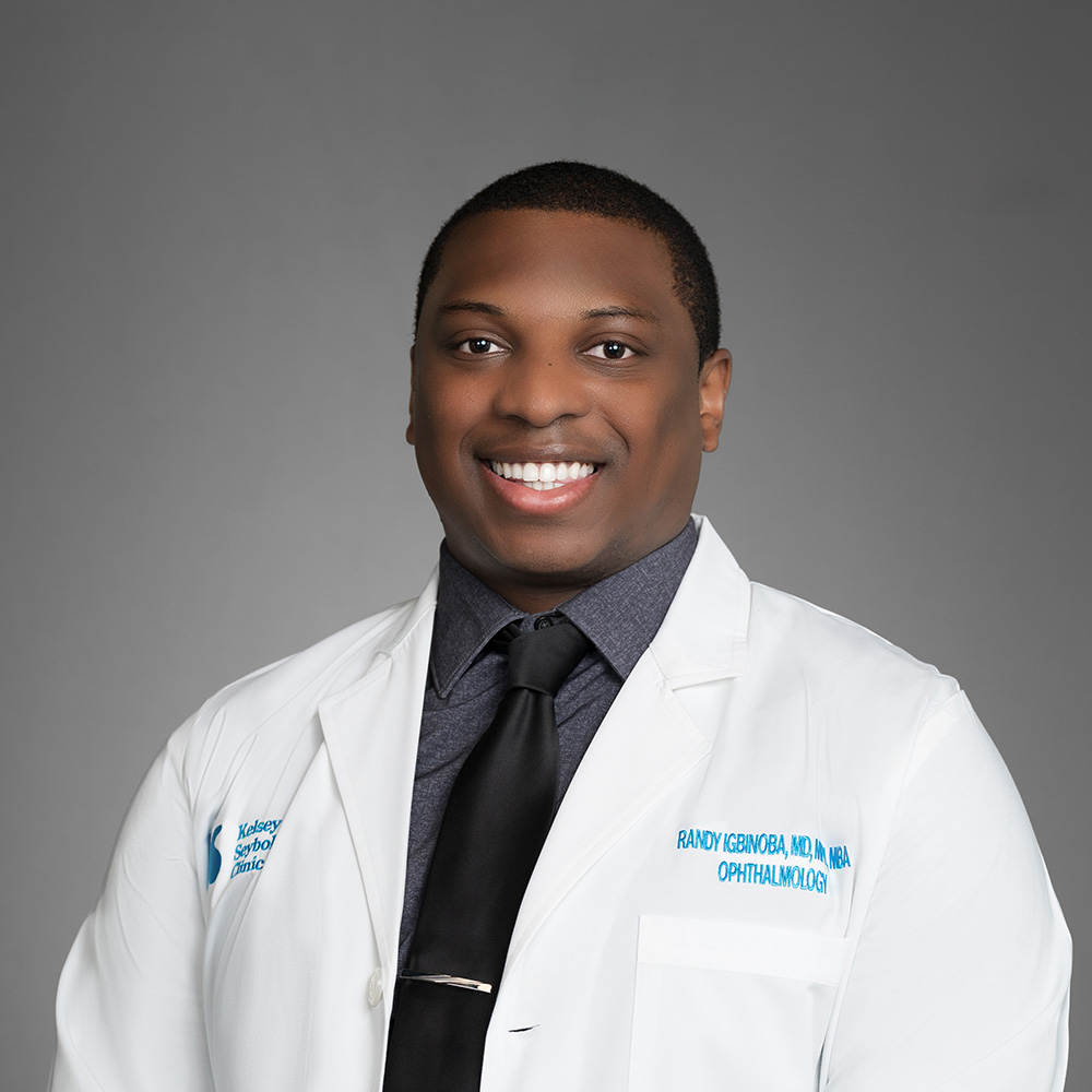 Randy Uyi Igbinoba, MD practices Ophthalmology in Houston and Jersey Village