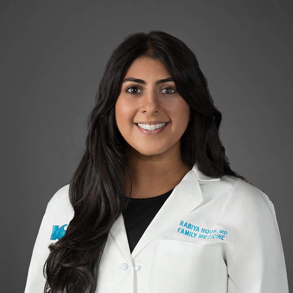Rabiya Noor, MD practices Family Medicine in Houston