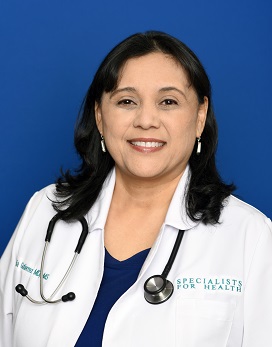 Delia Gutierrez, MD practices Internal Medicine in El Paso