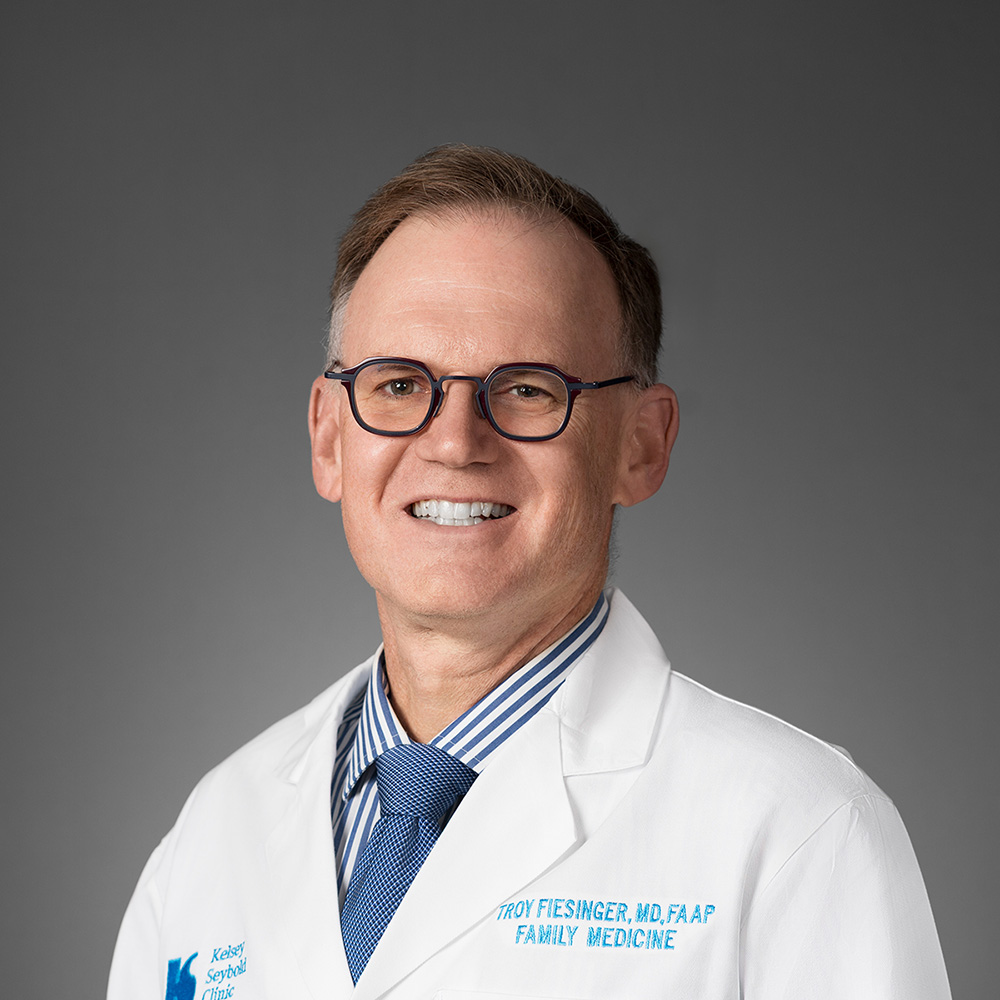 Troy Treanor Fiesinger, MD practices Family Medicine in Houston