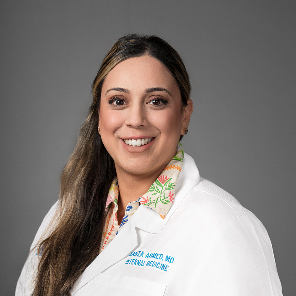 Kanza Ahmed, MD practices Internal Medicine in Houston