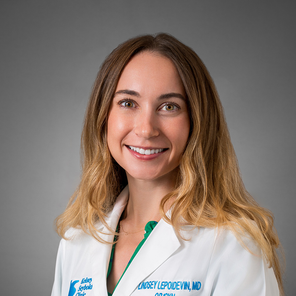 Lindsey LePoidevin, MD practices Obstetrics & Gynecology in Houston and Pearland