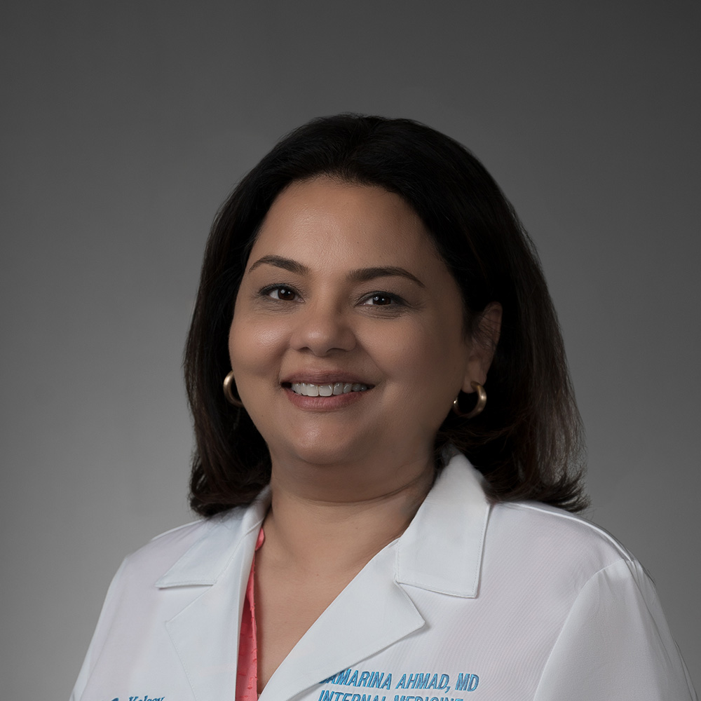 Samarina Ahmad, MD practices Internal Medicine in Houston
