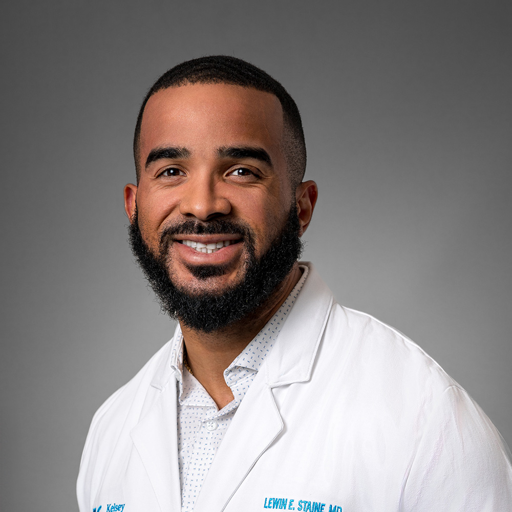 Lewin Staine, MD practices Obstetrics & Gynecology in Houston and The Woodlands