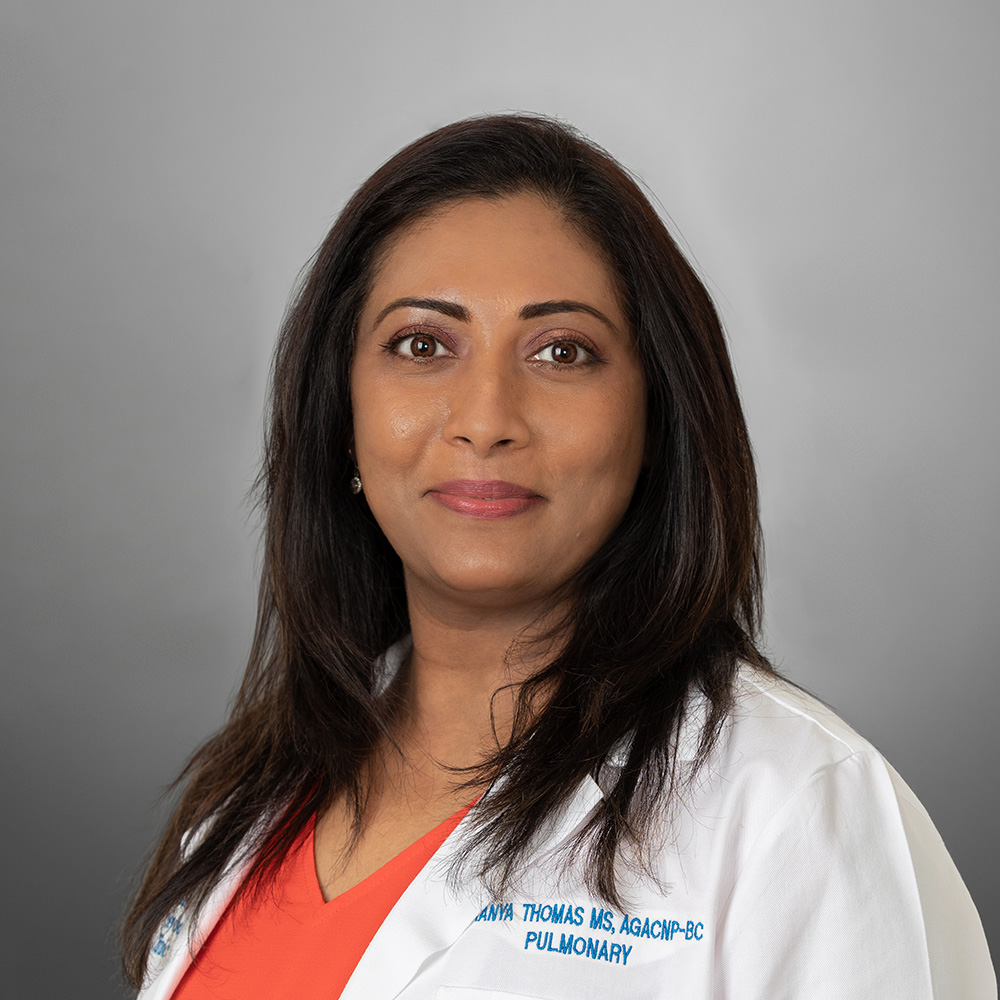 Dhanya Thomas, NP practices Acute Care Nurse Practitioner in Houston