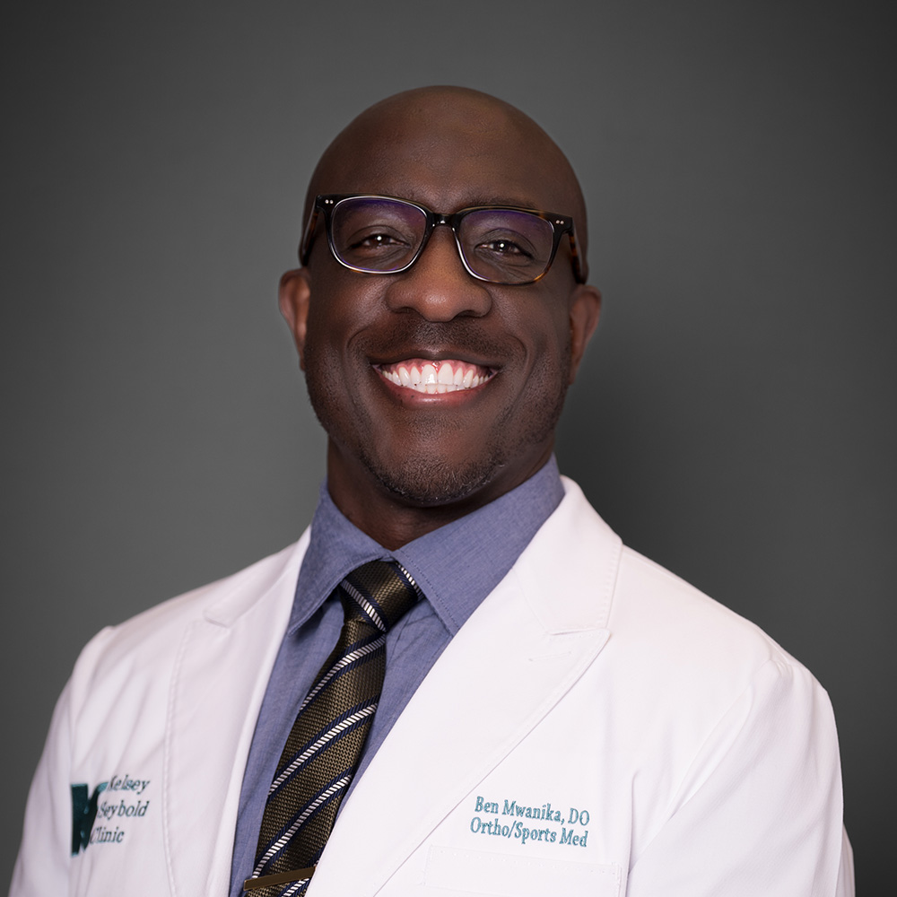 Benjamin Isaac Mwanika, DO practices Sports Medicine in Humble, Porter, and Shenandoah