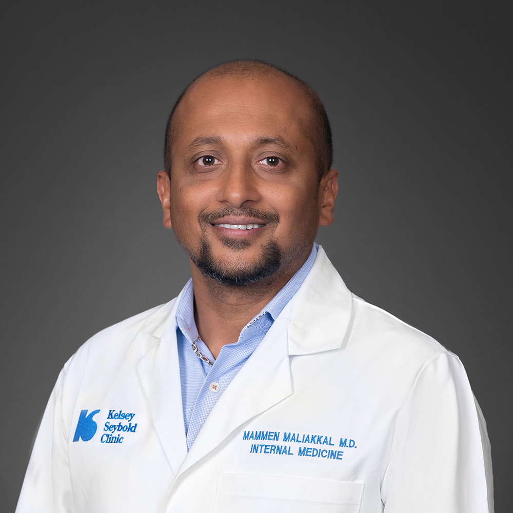 Mammen Maliakkal, MD practices Hospitalist in Houston
