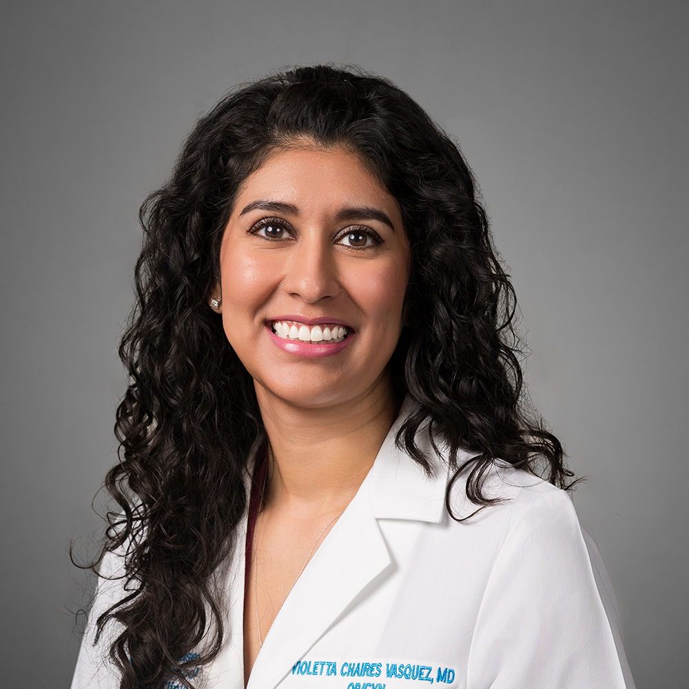 Violetta Chaires Vasquez, MD practices Obstetrics & Gynecology in Houston and Pearland