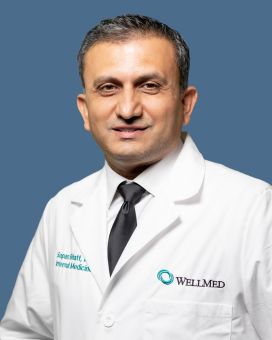 Sapankumar Subhashbhai Bhatt, MD practices Internal Medicine in La Porte and Webster