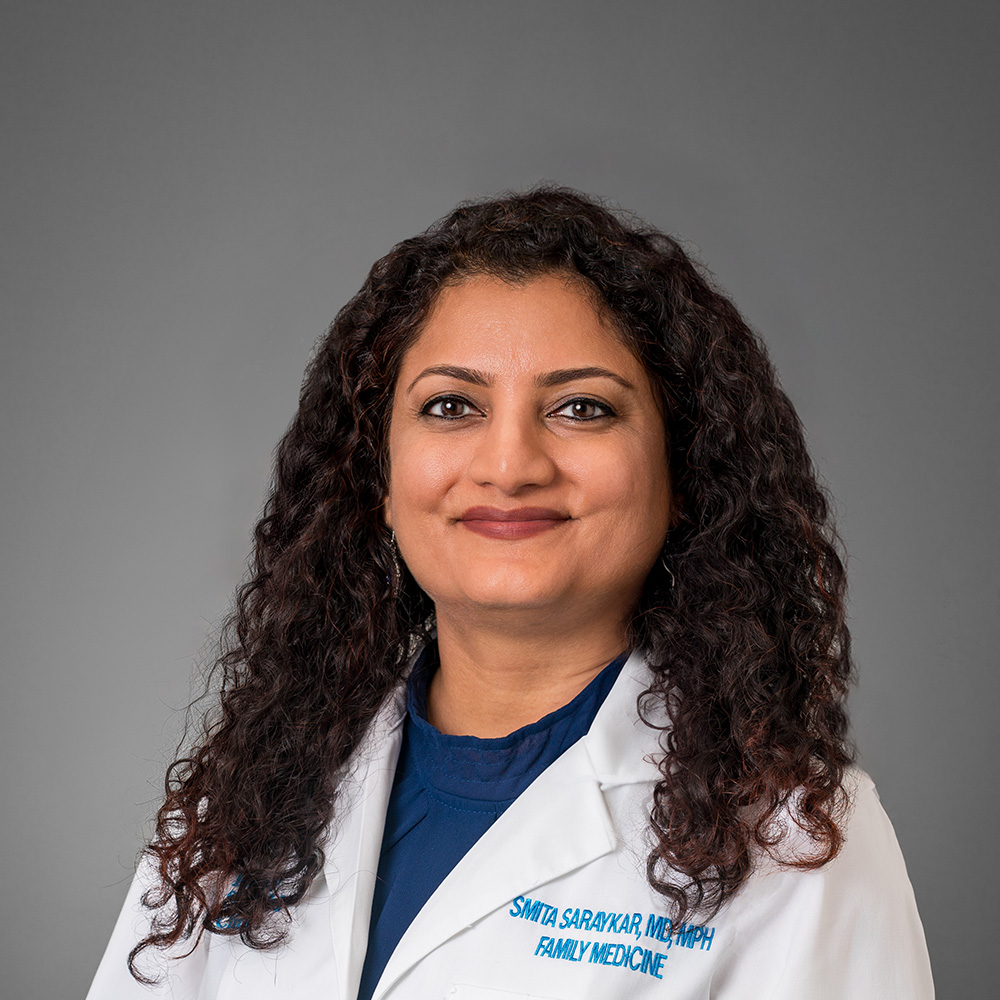 Smita Saraykar, MD practices Family Medicine in Sugar Land