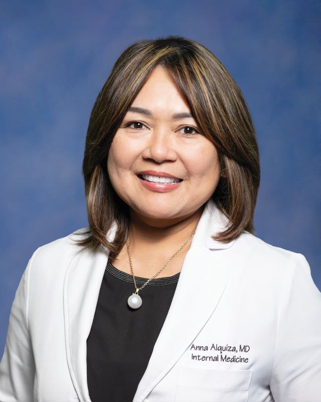 Anna Alquiza, MD practices Internal Medicine in Houston
