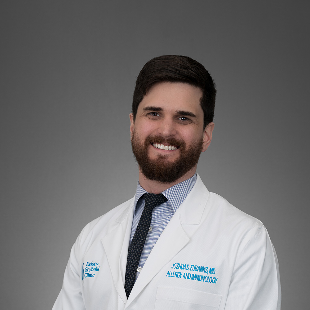 Joshua David Eubanks, MD practices Allergy & Immunology and Pediatrics in Houston, Humble, and Spring