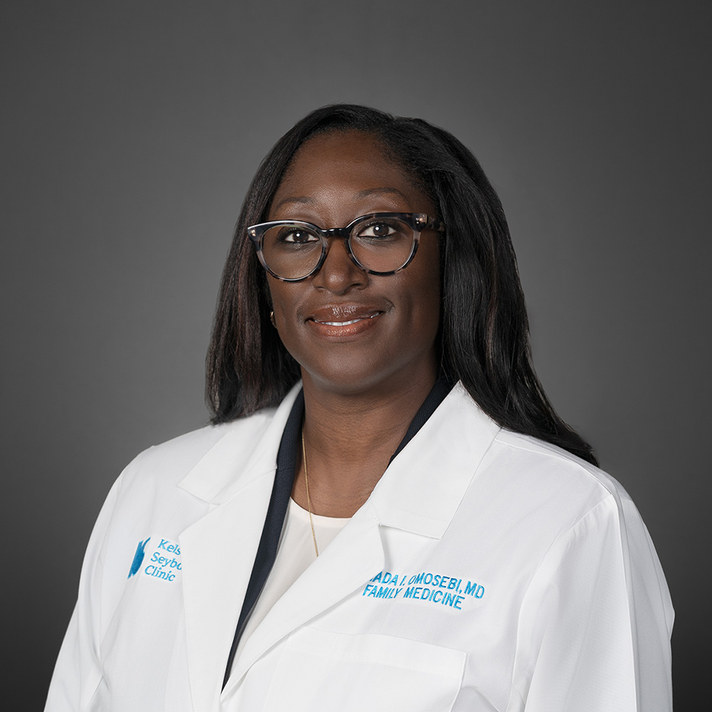 Omada Idoko Omosebi, MD practices Family Medicine in Richmond and Sugar Land