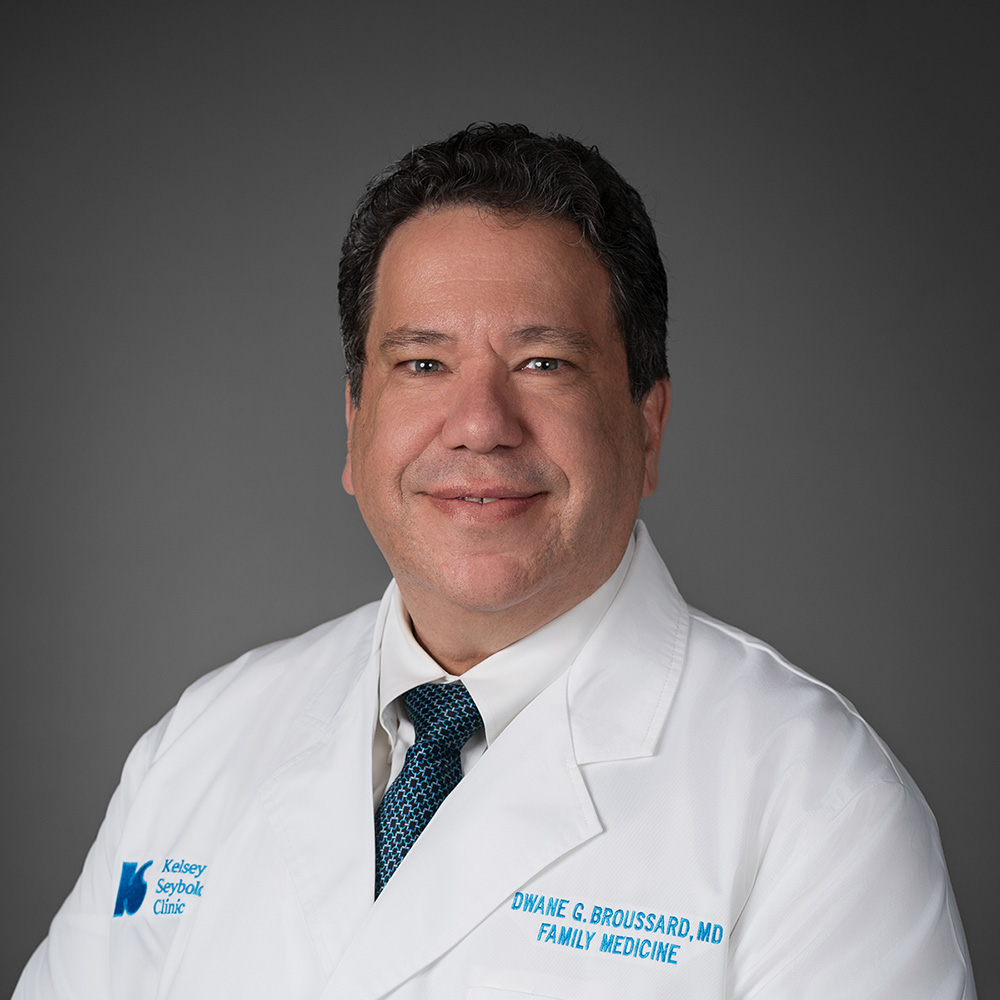 Dwane Gerard Broussard, MD practices Family Medicine in Houston