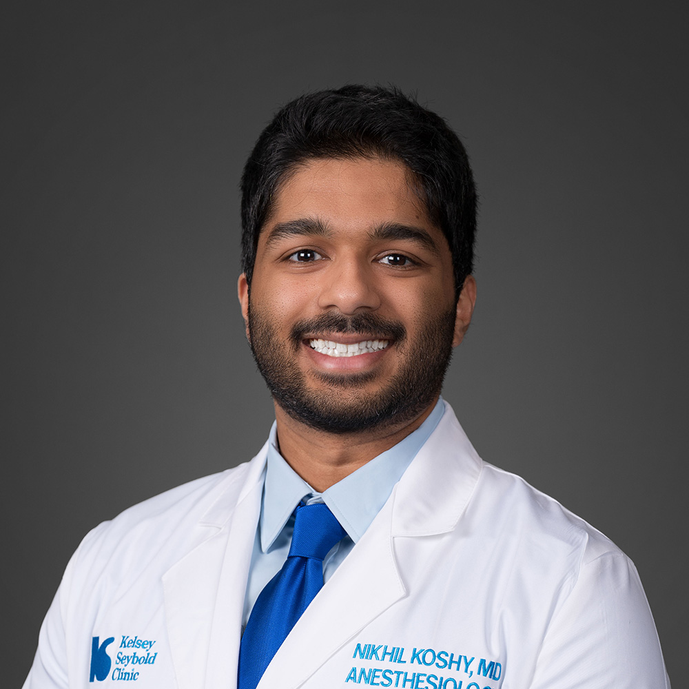 Nikhil Koshy, MD practices Anesthesiology in Houston