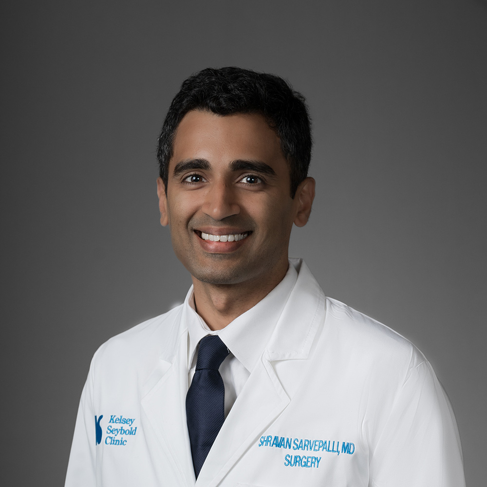 Shravan Sarvepalli, MD practices General Surgery in Houston and Sugar Land